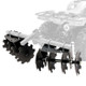 Honda Pioneer/Talon Disc Harrow Implement by Black Boar ATV